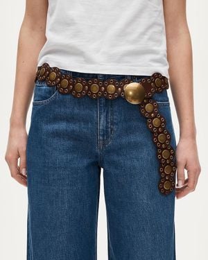 J.Crew Western Round Belt - Blue