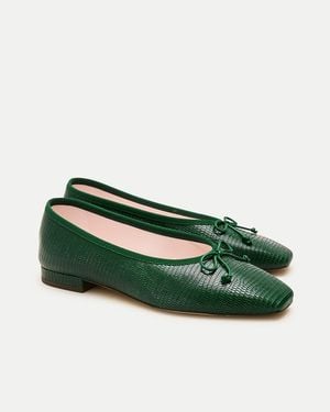 J.Crew Sophie Ballet Flats - Green