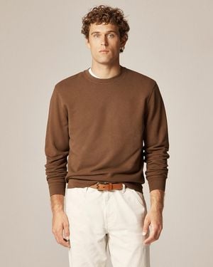 J.Crew Lightweight French Terry Sweatshirt - Brown