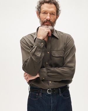 J.Crew Two-Pocket Workshirt - Gray