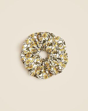 J.Crew Oversized Printed Scrunchie - Natural