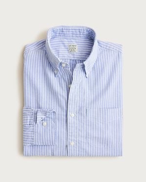 J.Crew Broken-In Organic Cotton Oxford Shirt - Blue