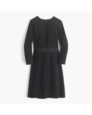 black lace dress with collar Long black lace dress with bardot collar – Rabanne main image 0