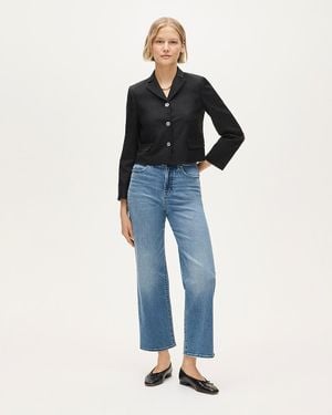 J.Crew Curvy Slim-Wide Jean - Blue