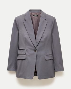 J.Crew Single-Button Blazer - Purple