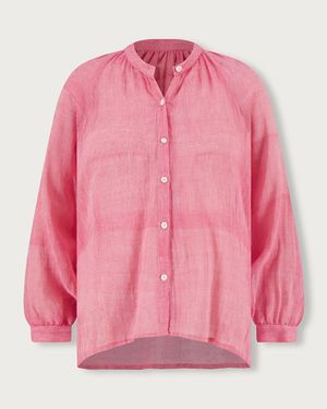J.Crew Lemlem Mita Button-Up Blouse - Pink