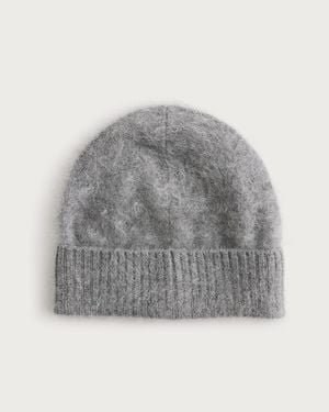 J.Crew Passport Exclusive Brushed Cashmere Beanie - Gray