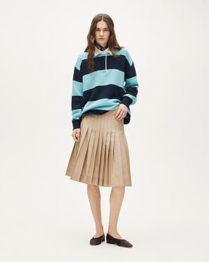 J.Crew Pleated Skirt - Blue