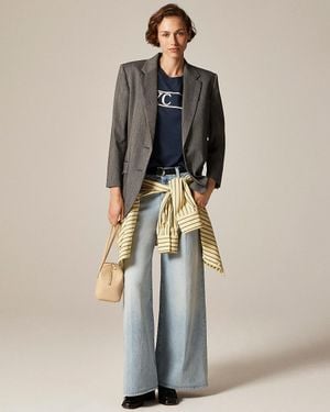 J.Crew Gamine Blazer - Gray