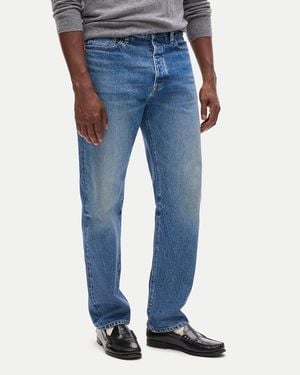 J.Crew High-Rise Straight-Fit Jean - Blue