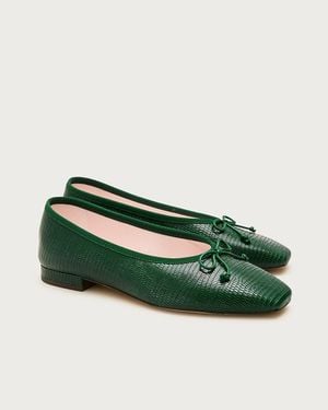 J.Crew Sophie Ballet Flats - Green