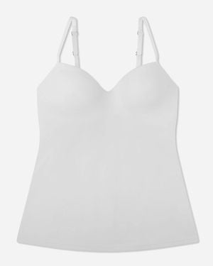 J.Crew Hanro Allure Bra Camisole - White