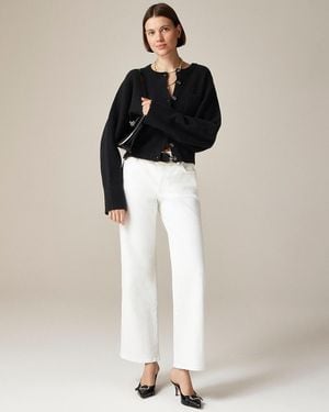 J.Crew Petite Lower-Rise Full-Length Slim-Wide Jean - Multicolor