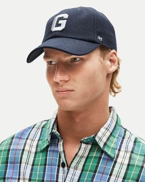 J.Crew '47 X Georgetown Cleanup Cap - Blue