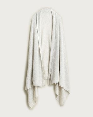 J.Crew Oversized Cashmere Wrap - White