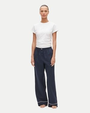 J.Crew Classic Pajama Pant - Blue