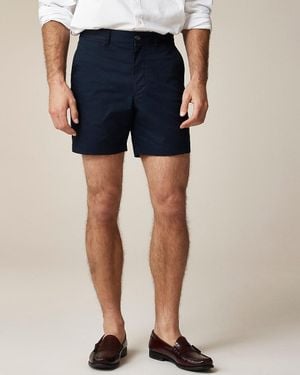 J.Crew "7" Portsider Stretch Chino Short" - Blue
