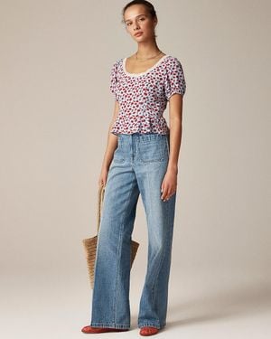 J.Crew Rouje X Poet Top - Blue