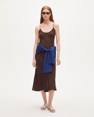 J.Crew Petite Gwyneth Slip Dress - Blue