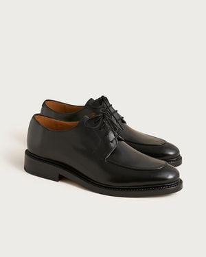 J.Crew Essex Split-Toe Bluchers - Black