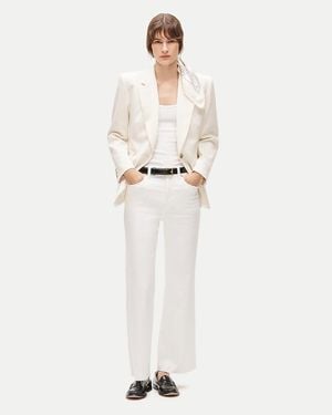 J.Crew Tall Charley Kickout Cropped Jean - Blue