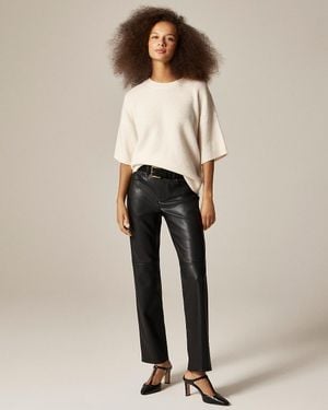 J.Crew Nipped Straight Pant - Natural