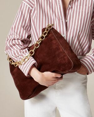 J.Crew Berkeley Chainlink Shoulder Bag - Brown