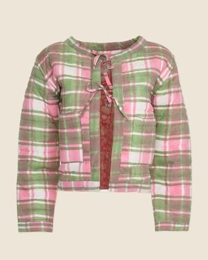 J.Crew Sz Blockprints Poppy Jacket - Multicolor