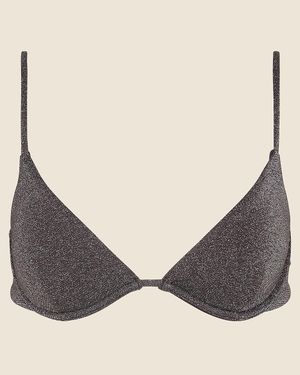 J.Crew Onia Liana Bikini Top - Gray