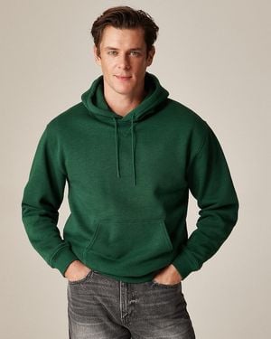 J.Crew '83 Fleece Hoodie - Green
