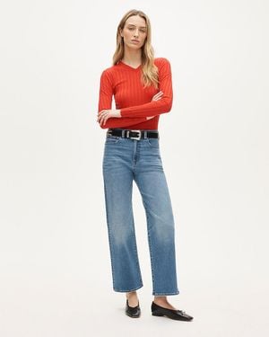 J.Crew Tall Slim-Wide Jean - Blue