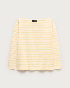J.Crew Boatneck T-Shirt - Natural