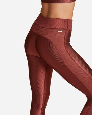 J.Crew Alala Raya Rib Tights - Red