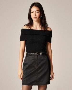J.Crew Mini Trouser Skirt - Black