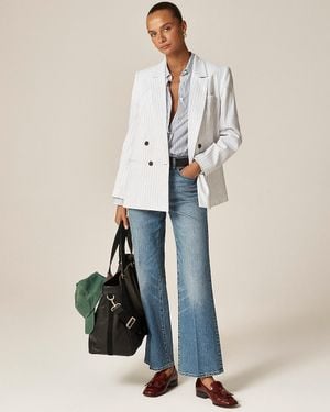 J.Crew Charley Kickout Cropped Jean - Blue