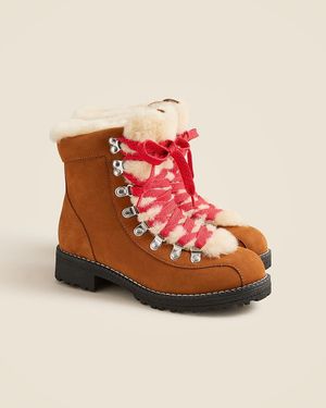 J.Crew New Nordic Boots - Orange