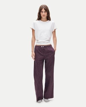 J.Crew Classic Pajama Pant - White
