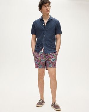 J.Crew "6" Stretch Swim Trunk - Blue