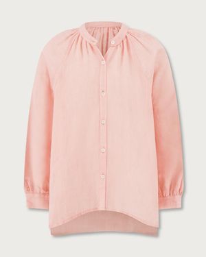 J.Crew Lemlem Mita Button-Up Blouse - Pink
