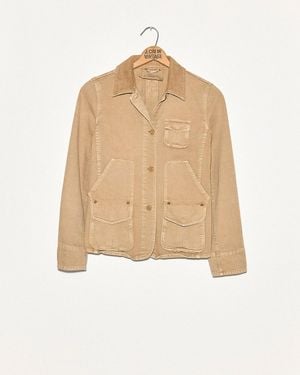 J.Crew '00S Utility Jacket Size Small - Natural
