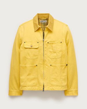 J.Crew Wallace & Barnes Zip-Front Chore Jacket - Yellow