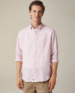 J.Crew Baird Mcnutt Irish Linen Shirt - Pink