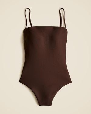 J.Crew Gemma Bandeau One-Piece - Brown