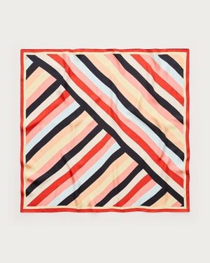 J.Crew Oversized Silk Bandana - Red