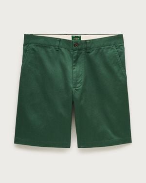 J.Crew "9" Harbor Stretch Chino Short" - Green