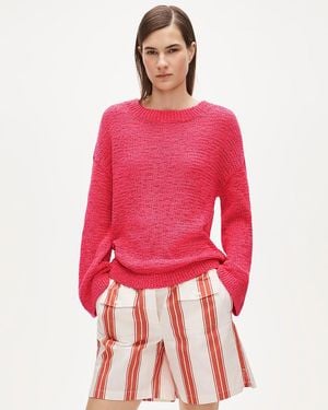 J.Crew Montauk Pullover Sweater - Red