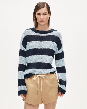 J.Crew Montauk Pullover Sweater - Blue