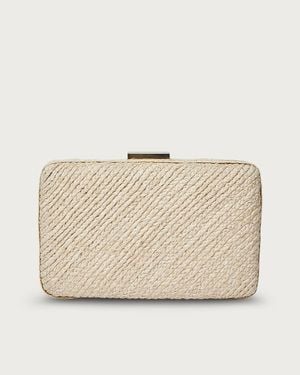 J.Crew Kayu Carmen Clutch - Natural