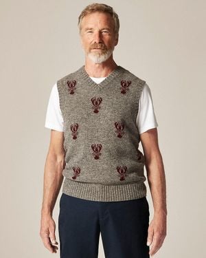 J.Crew Wool Sweater-Vest - Gray
