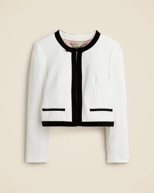 J.Crew Bow Lady Jacket - Natural